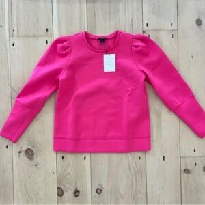 Stella & Dot Hot Pink Sweatshirt, NWT Sz Medium